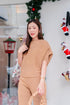 MATINEE Short Bat -Sleeve Top With Pant Set